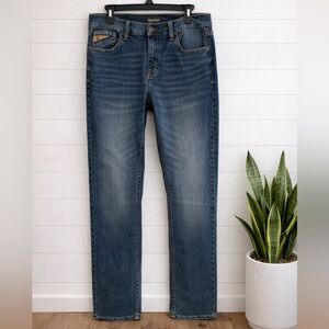 ✨Men’s Rank 45 Jeans 34x36 Slim Straight Light Wash Denim | Men’s Western Style